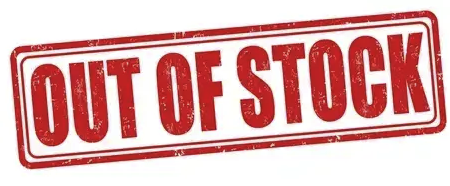 Out Of Stock Sign